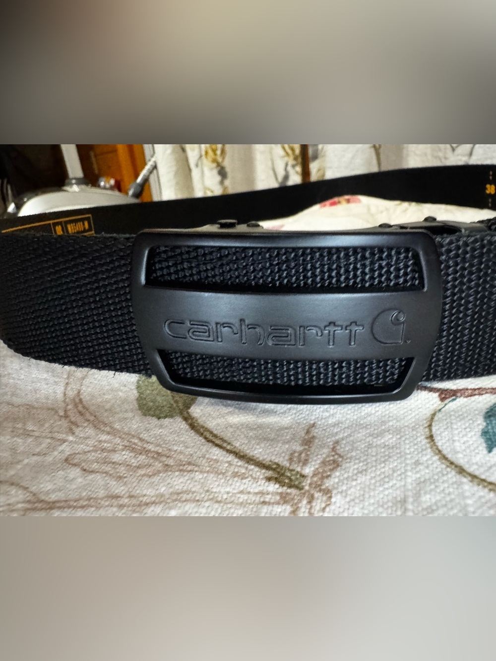 NWOT Carhartt NylonWebbing Ladder Lock Belt. SIZE Medium